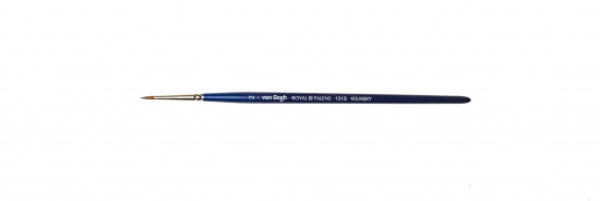 Кисть для акварели "vanGogh 131S" колонок, круглая, укороченная ручка короткая №2